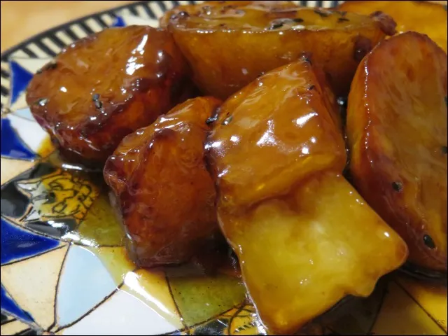 しみずの熟成大学芋 アップ（高級芋菓子しみず）