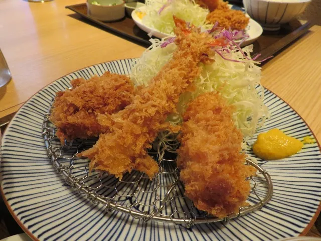 駿河湾産 桜えびのクリームコロッケ・海老フライ・一口ひれかつ（とんかつ 和幸）