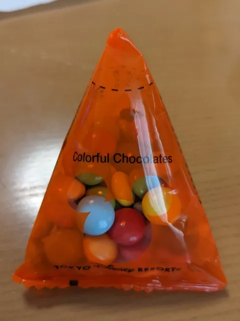 カラフルチョコレート 包装(アイスクリームコーン)