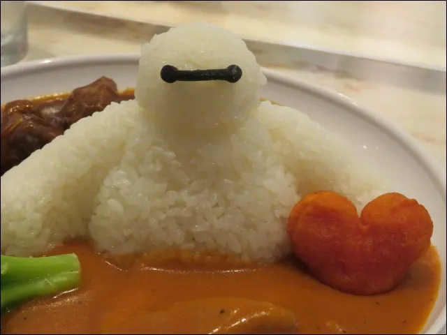 カレープレート アップ(センターストリート・コーヒーハウス)