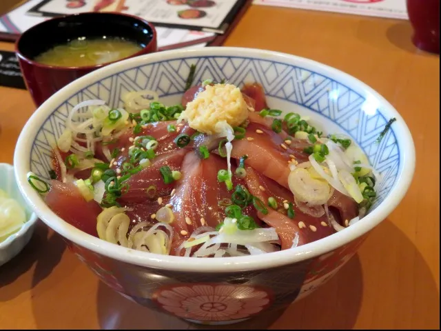 とろかつおづけ丼(築地玉寿司)