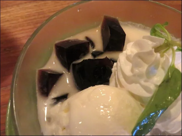 アイス・シャーベット コーヒーゼリーアップ(モンスーンカフェ)