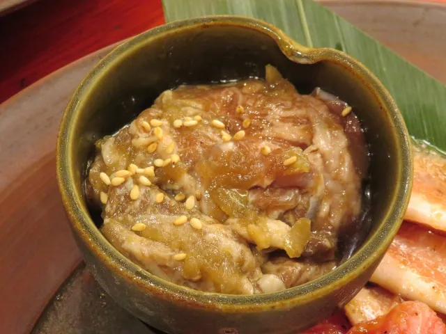 熟成漬込み和牛(焼肉トラジ)