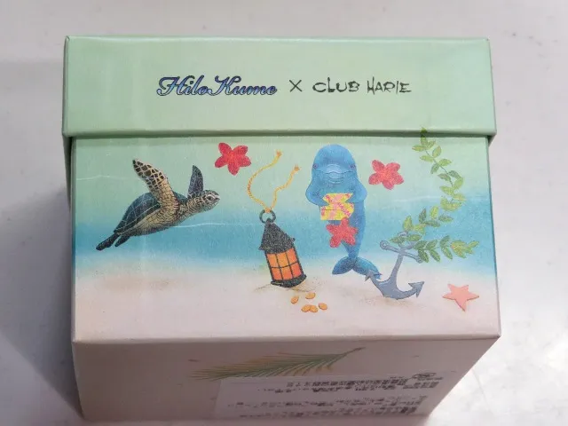 サマーバーム 箱側面のイルカやウミガメ(クラブハリエ)