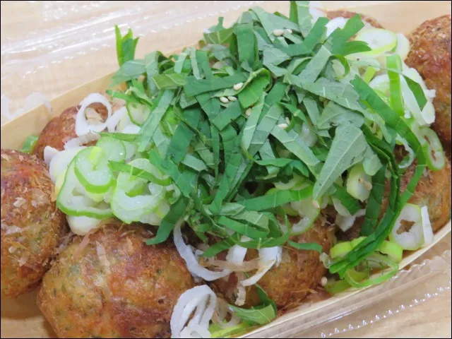コクと旨みの ごまじそおろし アップ（築地銀だこ）