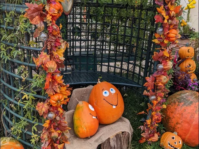 4Fカボチャ装飾（IKSPIARI HALLOW AUTUMN）