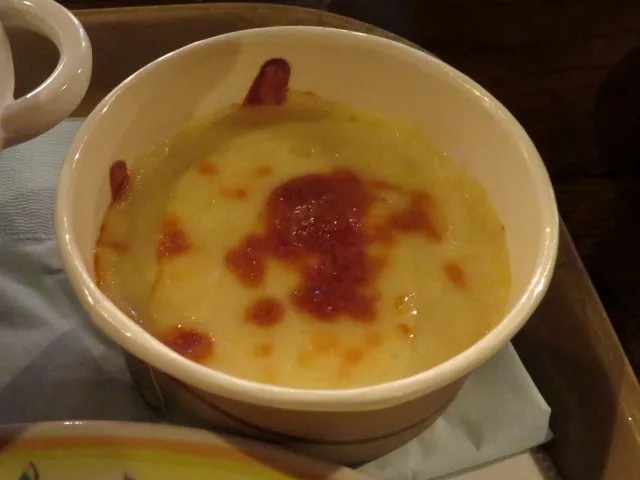 マッシュポテトのチーズグラタン(カフェ・ポルトフィーノ)