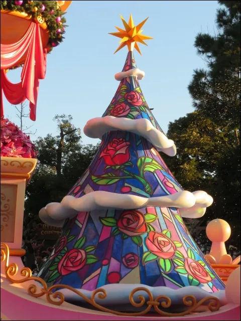 バラのステンドグラスツリー（ディズニー・クリスマス・ストーリーズ）