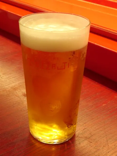 生ビール(焼肉トラジ)