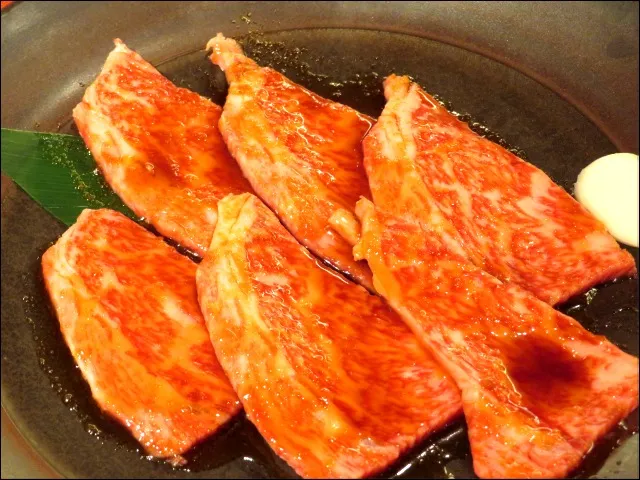 上カルビ アップ(焼肉トラジ)