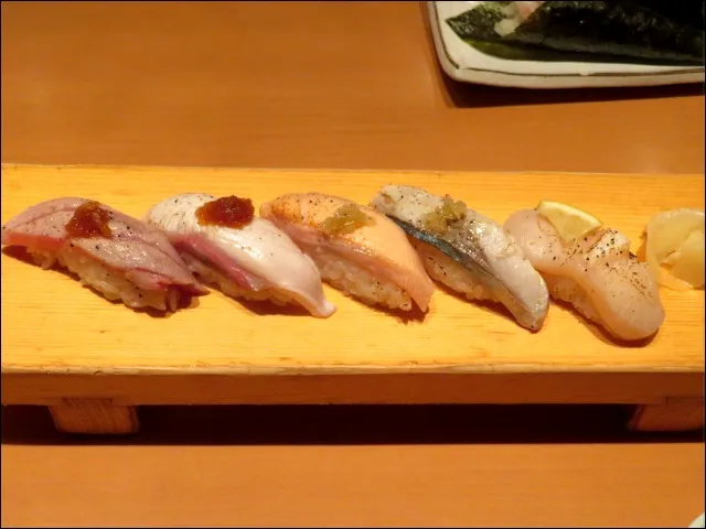 炙りづくし(築地玉寿司)
