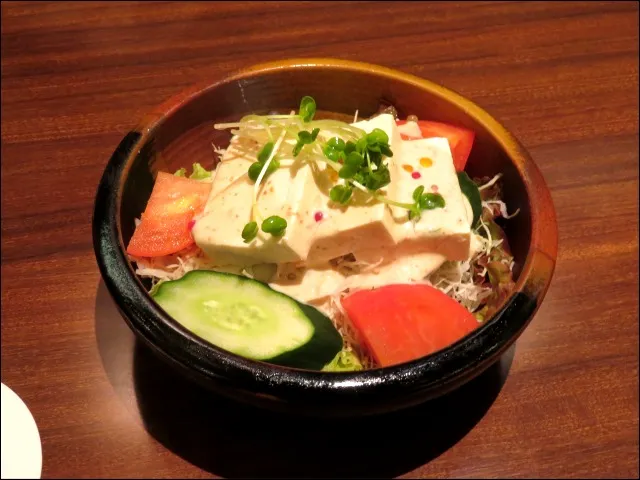 豆富の胡麻サラダ（凛や）