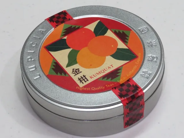 金柑 缶箱（ルピシア）