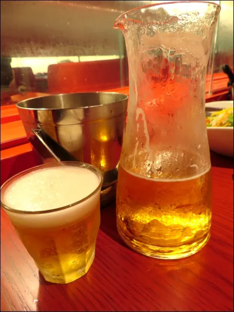 生ビール デキャンタ(焼肉トラジ)