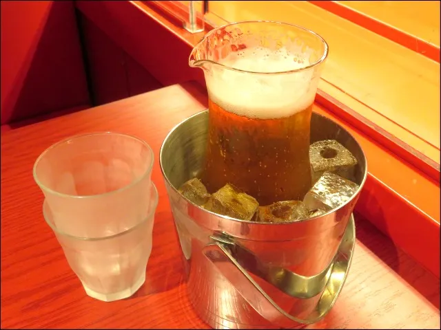 生ビール デキャンタ(焼肉トラジ)