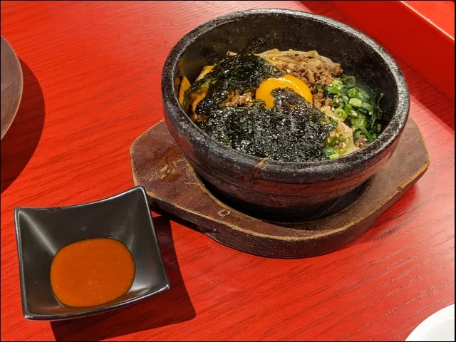 石焼ピビンパ(焼肉トラジ)