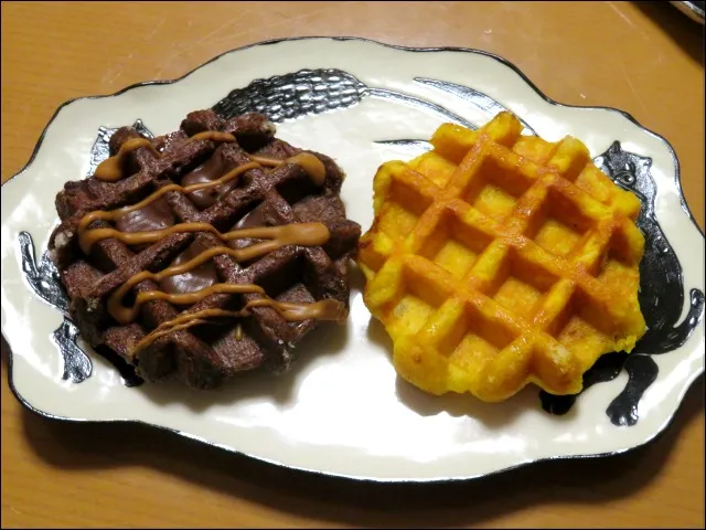 さつまいもバターとジャンドゥーヤショコラ(マネケン)