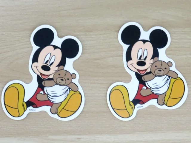 ミッキーのおまけシール（ディズニーストア）