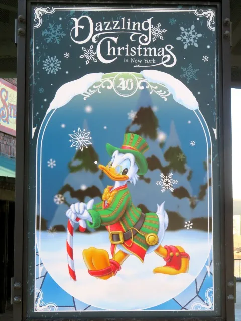 Dazzling Christmas スクルージ看板（ディズニー・クリスマス 2023）