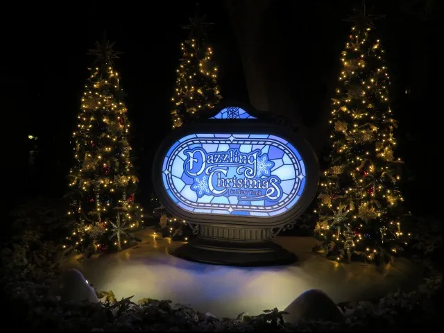 Dazzling Christmas看板（ディズニー・クリスマス 2023）