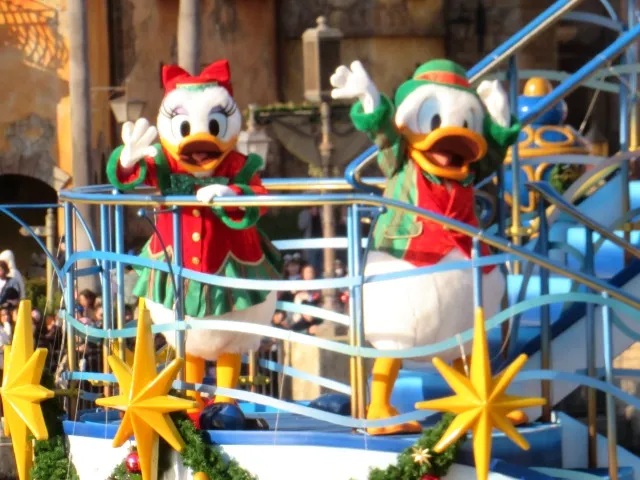 デイジーとドナルド（ディズニー・クリスマス・グリーティング）