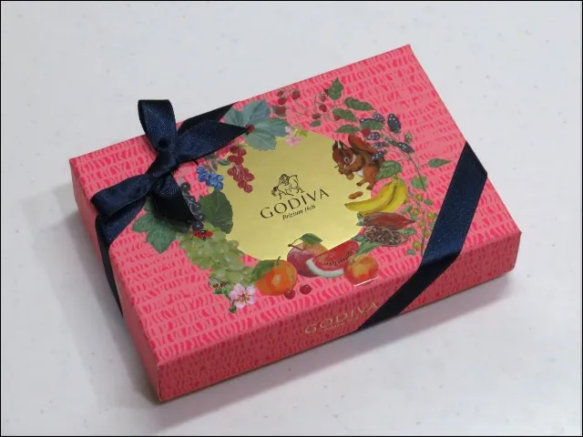 ゴディバフルーツバスケット アソートメント 箱(ゴディバ)