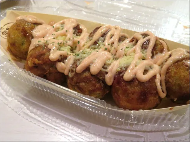 チーズ明太子 アップ（築地銀だこ）