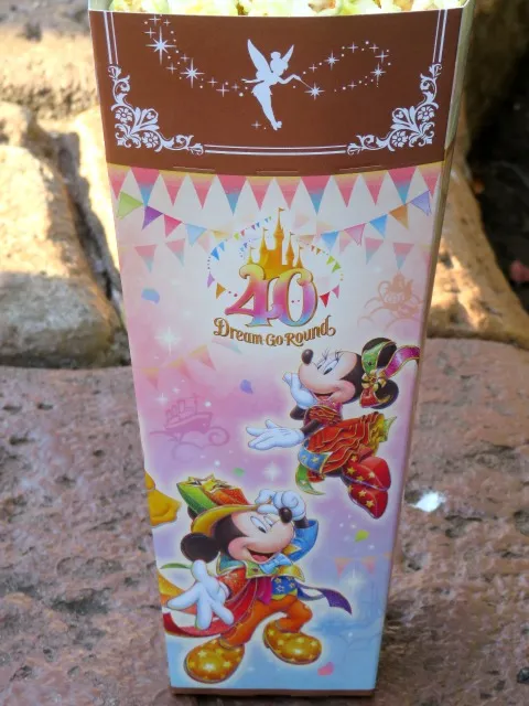 40周年のポップコーン箱（トゥーンポップ）