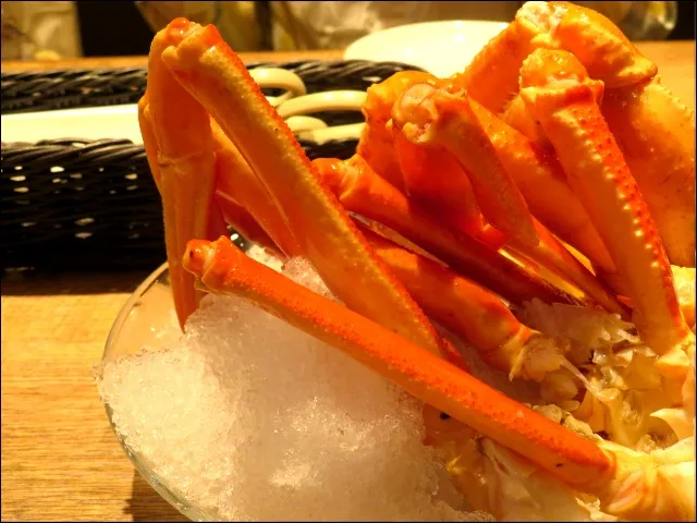ズワイガニ 足アップ（RED LOBSTER）