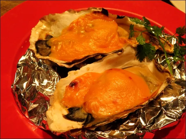 オイスターのウニソース焼き(RED LOBSTER)