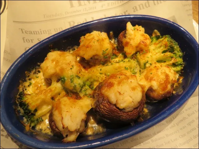 マッシュルームグラタン アップ(RED LOBSTER)
