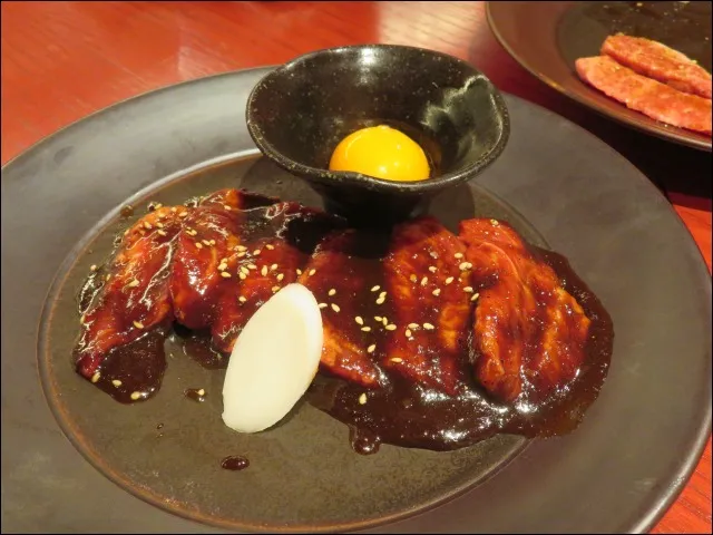 黒みそハラミ(焼肉トラジ)