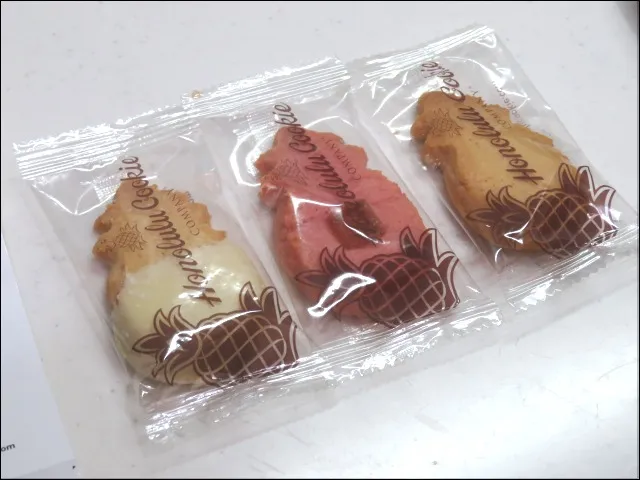 パイナップル・ウィンドウ ギフトボックス 個装（ホノルル・クッキー・カンパニー）