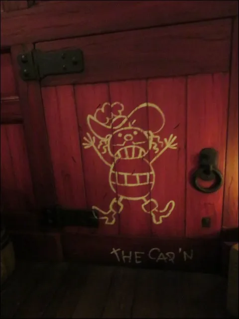 船長(THE CAP'N)のイラスト(ピーターパンのネバーランド)