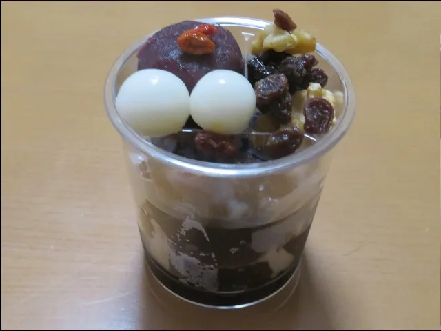 珈琲あんみつ トッピング分離(船橋屋)