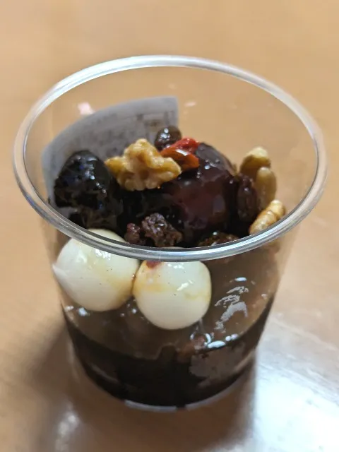 珈琲あんみつ 白玉面(船橋屋)
