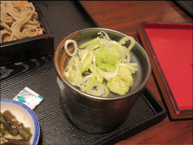 うな重と蕎麦 蕎麦猪口