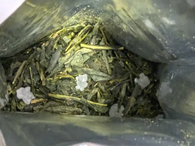 金平糖まじりのラムネ(緑茶)の茶葉