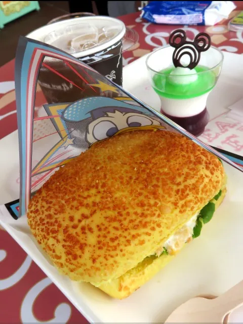 スペシャルサンド(プルドポーク、コーン、チーズ) スペシャルセット