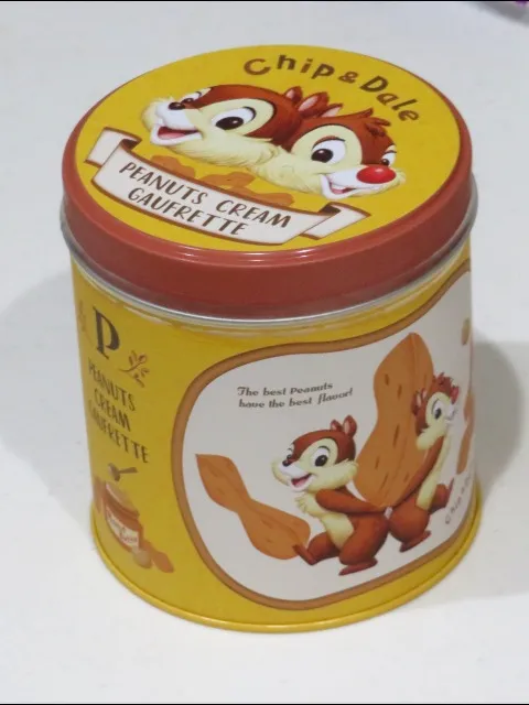 ピーナッツクリームゴーフレット 缶(Noix)