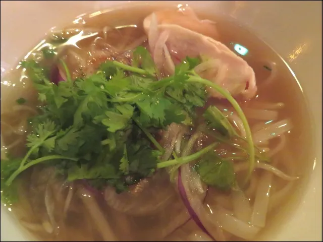 鶏肉と香味野菜のベトナムフォー アップ（モンスーンカフェ）