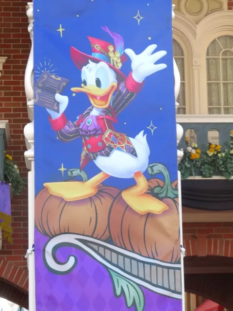 ドナルド旗(ディズニー・ハロウィーン 2024)