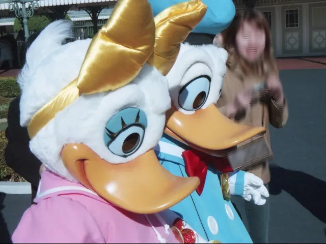 デイジーとドナルド(エントランス)