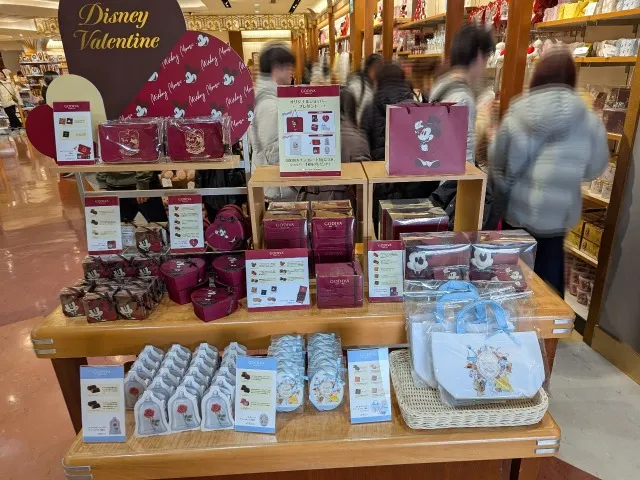 バレンタイン商品(ディズニーストア)