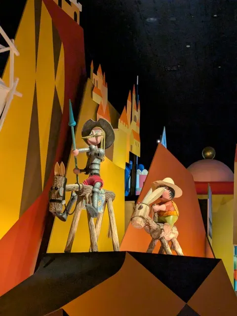 ドン・キホーテとサンチョ・パンサ(イッツ・ア・スモールワールド)