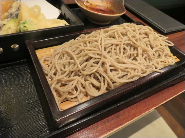海老天そば そば(凛や)