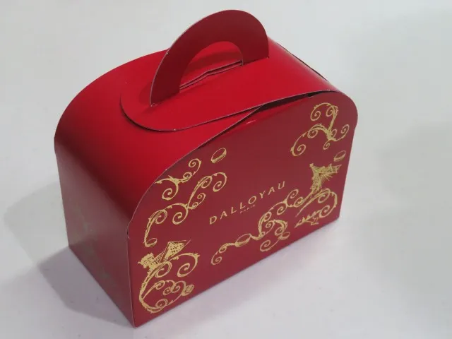 マカロン詰め合わせ 斜め見降ろし箱(DALLOYAU)