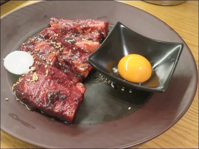 ハラミ黒味噌(焼肉トラジ)