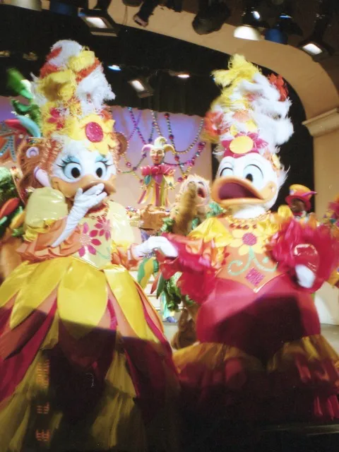 デイジー、ドナルド（ミッキーのアドベンチャーランド・マルディグラ）