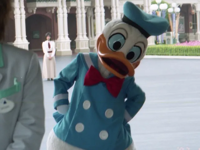 ドナルドダック（エントランス）